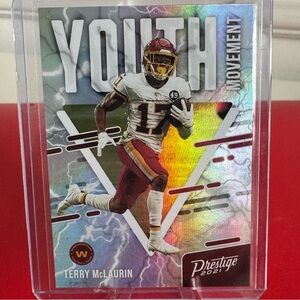 2023 Terry McLaurin Panini Prestige Hologram Mint condition…